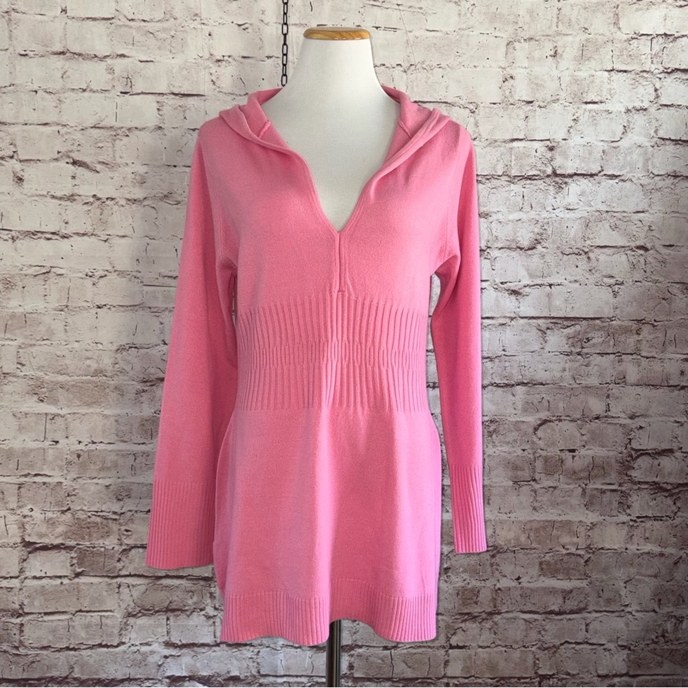 New York & Company Vibrant Pink Knit Top